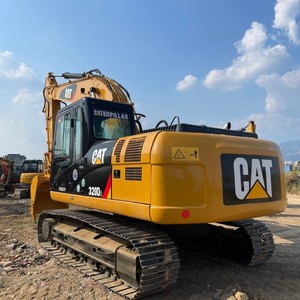 Excavadora de cadenas Cat 320D2 320 320DL usada original de 20 toneladas de buen rendimiento, excavadora Cat 320D de tamaño mediano en venta en China - Product Image 5