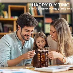 Sweet Chapter <b>DIY</b> Miniature House Model Wooden Assembly <b>Kit</b> For Teens Creative Toy Gift - Product Image 3