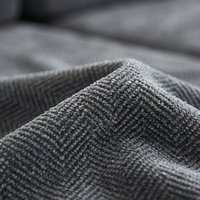 Housse de canapé élastique jacquard épaissie à rayures modernes en polyester et élasthanne pour salon, coussin de chaise longue toutes saisons