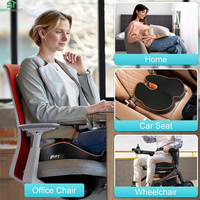 Coussin de siège de voiture personnalisé pour le coccyx, orthopédique, confortable, en mousse à mémoire de forme, ergonomique, soulageant la pression et la douleur