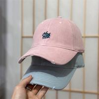 Gorra de béisbol de PVC desgastada y rasgada para mujer, novedad de invierno 2026, de gran tamaño, con corona profunda y ala ancha ajustable