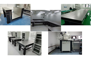 Hiệu suất cao tần số cao Độ nhạy chống rung bảng chính xác phòng thí nghiệm quang học băng ghế dự bị rung cô lập gắn kết nền tảng - Product Image 4