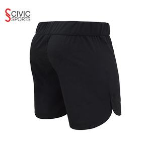 กางเกง Mma ขาสั้นแบบกำหนดเองสีดำ,กางเกงศิลปะการต่อสู้กางเกงมวยกางเกงสู้มวยมวยฟิตเนส - Product Image 3