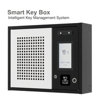 Armoire à clés intelligente à 5 emplacements, coffre-fort de gestion électronique des clés RFID, système de contrôle des clés mural NFC, empreinte digitale, reconnaissance faciale, résistant au froid
