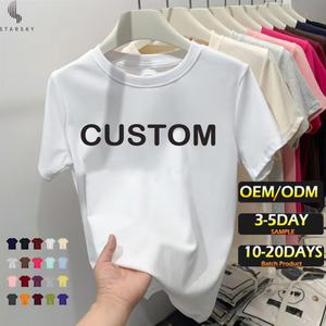 <span class=keywords><strong>T</strong></span>-<span class=keywords><strong>Shirt</strong></span> e Crop Top Y2K Personalizzabili da <span class=keywords><strong>Donna</strong></span>, in Cotone Puro 220g, Bianchi di Lusso - Product Image 1