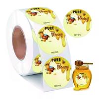 Etiquetas Adhesivas Personalizadas en Rollo, Impermeables e Imprimibles, para Velas y Embalaje de Manualidades, Uso de Códigos de Barras