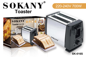 Sokany016 Maßgefertigter 2-Scheiben Elektrischer Mini-<span class=keywords><strong>Toaster</strong></span> mit Auftaufunktion - Product Image 6