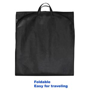 Wholesale Fashionable Folding Suit <b>Bag</b> Dust with Zipper Wedding Dress Storage Clothes Dust Covers Non-Woven <b>Bags</b> Cover <b>Bag</b> - Product Image 5