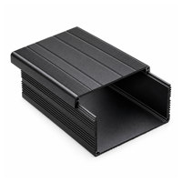 Fabricants de boîtiers électriques pour amplificateurs de puissance sur mesure, boîtier en aluminium extrudé anodisé à blocs séparés sur mesure
