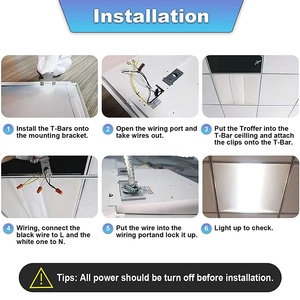 Bảng Điều Khiển Đèn <span class=keywords><strong>Led</strong></span> Hình Trụ Cong Giỏ Trung Tâm Đèn Văn Phòng Treo Trần Hình Giọt Nước ETL CE SAA 2Ft 2X4 Ft CCT Điều Chỉnh Được - Product Image 3