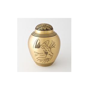 Diseño moderno de la mejor calidad, urnas de cremación metálicas grabadas con pata y recuerdos, urnas funerarias sólidas duraderas a la venta - Product Image 3