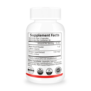 Fabricante de Suplementos Nutracéuticos de Raíz de Remolacha, Apoya la Salud del Sistema Digestivo e Inmunológico, 90 Cápsulas de Raíz de Remolacha - Product Image 3