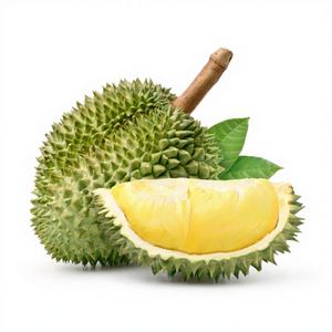 Durian Fresco de Tailandia, Cuidadosamente Seleccionado para los Verdaderos Amantes, Dulce y Jugoso con Buena Calidad Natural, Grado A, 0.5 kg - Product Image 1