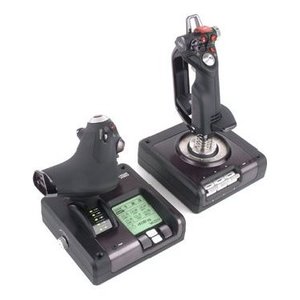 Manette de simulation de vol G H.O.T.A.S. Système de contrôle de vol X52 Pro Noir 945 000003 - Product Image 1