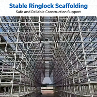 Andamios Ringlock, Soporte Personalizado, Acero Galvanizado, Andamios Modulares para Proyectos de Construcción