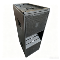 Système audio professionnel pour scène extérieure, enceinte colonne 3 voies double 15 pouces, boîtier vide étanche