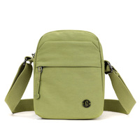 Sac bandoulière chic pour femme ChiBao, nouveau style, en tissu, avec fermeture éclair, simplicité urbaine, pochette pour téléphone, monnaie et clés, petit format carré