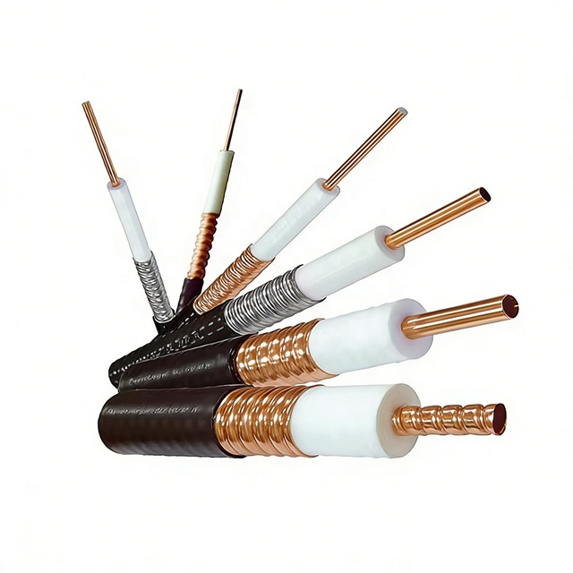 Coaxial RF Cable RG8 RG58 RG213 RG174 RG400 LMR400 Low Loss Foam Helix for High Power Communication Antennas Customized Length