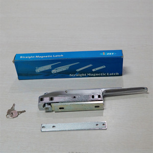 Poignée de porte magnétique YL-1102 en alliage de zinc avec loquet droit pour réfrigérateur, congélateur, boîte isotherme, chambre cryogénique - Product Image 1