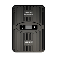 Chargeur de batterie intelligent 40A à double entrée CC-CC pour véhicule 12/24V vers 12V avec alimentation solaire et alternateur, compatible avec les batteries LiFePO4