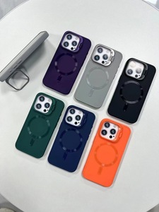 Quảng Châu nhà máy Bán buôn giá rẻ giá trường hợp điện thoại từ tính cho <span class=keywords><strong>iPhone</strong></span> 13 14 15 16 Pro Max với máy ảnh Vòng đứng - Product Image 3