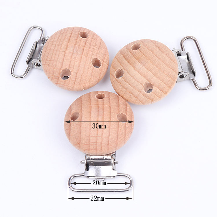 6 30mm 3 holes wood with 20mm clip