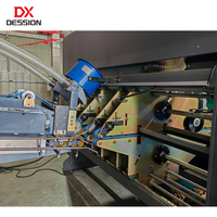 Ligne de production entièrement automatique intégrée pour le conversion de carton ondulé Apex, avec impression, rainurage et découpe