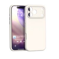 Casing Pelindung Slim Fit Lembut Anti-Sidik Jari Tahan Banting Bahan Silikon Cair dengan Lubang Presisi untuk Ponsel