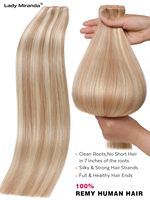 Extensions de cheveux humains Remy invisibles XO à double trame, cheveux chinois d'un seul donneur, trame plate, micro-liens, résistantes à la chute, teintes