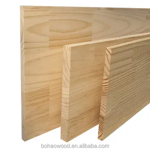 Hot Selling Oak RUBBER / Birch LVL/ Beech Panel/Pine Plank/Spruce/Poplar/Paulownia Solid Wood Boards