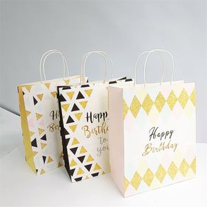 KUAIMA - Paquete de 4 Bolsas de Regalo de Papel con Diseño de Dibujos Animados, 16*8*22cm, para Fiestas de Cumpleaños, Bolsas de Regalos, Bolsas de Recuerdos - Product Image 3