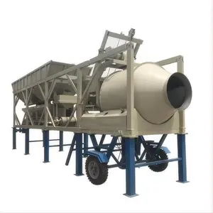 Mobile Portable Mini Small Central Machinery Universal Continuous Concrete Batch Plant Batching Station Mixing Plants