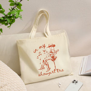 1ชิ้น <span class=keywords><strong>Life</strong></span> <span class=keywords><strong>of</strong></span> A Showgirl ในยุคโชว์ของฉันกระเป๋าผ้าใบสะพายไหล่ส่วนบุคคลสำหรับการเดินทางการช้อปปิ้งที่นำกลับมาใช้ใหม่ของผู้หญิง - Product Image 6