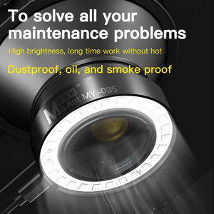 MaAnt MY-035 LED microscopio polvo espejo fuente de luz para trinocular estéreo microscopio <span class=keywords><strong>teléfono</strong></span> móvil herramienta de reparación de soldadura - Product Image 3