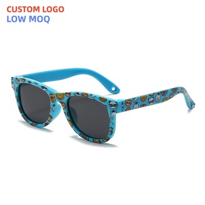 Gafas de Sol Polarizadas para Niños con Diseño de Dibujos Animados, Lentes TAC con Logotipo Personalizado para Viajes y Fotografía Urbana - Product Image 1