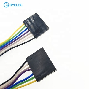 Customized OEM/ODM 7-pin 40 1-to-1 Connector Female-to-Female 2.54 mm <b>Ribbon</b> <b>Wire</b> Jumper Cable Harness - Product Image 4