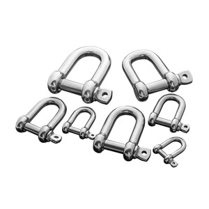 Grillete de elevación en forma de U Canle de acero inoxidable M8 M10 M12 M14 M16 M18 M20 Gancho de seguridad de alta resistencia para escalada - Product Image 3