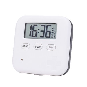 กล่องยาอัจฉริยะพร้อมนาฬิกาปลุก มีช่องเก็บยา 4-6 ช่อง ปิดผนึกสองชั้น ป้องกันฝุ่น สำหรับเก็บยาเม็ดแยกกัน - Product Image 2