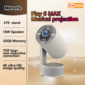 Proyector Yinzam K3 con Enfoque Automático Ultra, Android 12, Pantalla LCD de 1000 Lúmenes, Relación de Contraste de 2000:<span class=keywords><strong>1</strong></span>, Altavoz de 10w, Cine en Casa, 3m, 1080P, 4K - Product Image 3