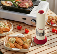 Nouveau moulin à sel et à poivre électrique automatique rechargeable pour la cuisine, idéal pour les femmes et les adultes, parfait pour la cuisson au barbecue