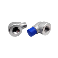 1 / 8 "- 4" coude haute pression forgé 90 ° raccord coude réducteur mâle / femelle pompe / filtre / échangeur de chaleur