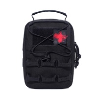 Sac de ceinture tactique portable Litai Oxford pour le camping, la chasse, les urgences, camouflage, téléphone portable