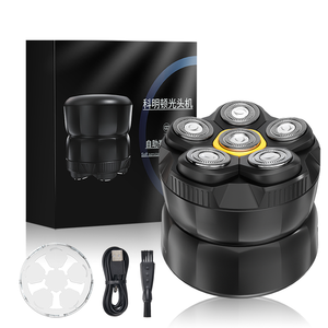 Recortadora de Barba Eléctrica Inalámbrica USB, Recortadora de Cabello para Cabeza Calva 6D, Pantalla LED, Resistente al Agua IPX6, Afeitadora Magnética, 1400mAh - Product Image 1