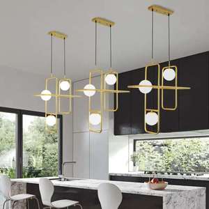 Top Sale Ce Certificate Good Quality <strong>Industrial</strong> <strong>Style</strong> <strong>Ceiling</strong> <strong>Lights</strong> Hanging Lamp Black Modern Glass Ball Pendant <strong>Light</strong> - Product Image 1