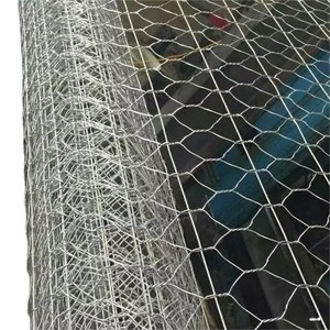 Malla de Alambre Hexagonal Galvanizada Personalizada, Malla de Alambre para Pollos, Malla Hexagonal Antioxidante para Cercas de Animales, Malla para Gaviones - Product Image 1