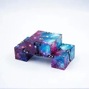 Hot Selling 2026 Children Education Toys Adult <b>Infinity</b> Folding <b>Cube</b> Stress Relief Fidget Toy - Product Image 3