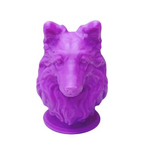 Lindo molde de silicona para perros, resina de <span class=keywords><strong>Border</strong></span> <span class=keywords><strong>Collie</strong></span>, velas, yeso, molde de regalo de recuerdo Trofeo de competición para mascotas pastores alemanes - Product Image 2