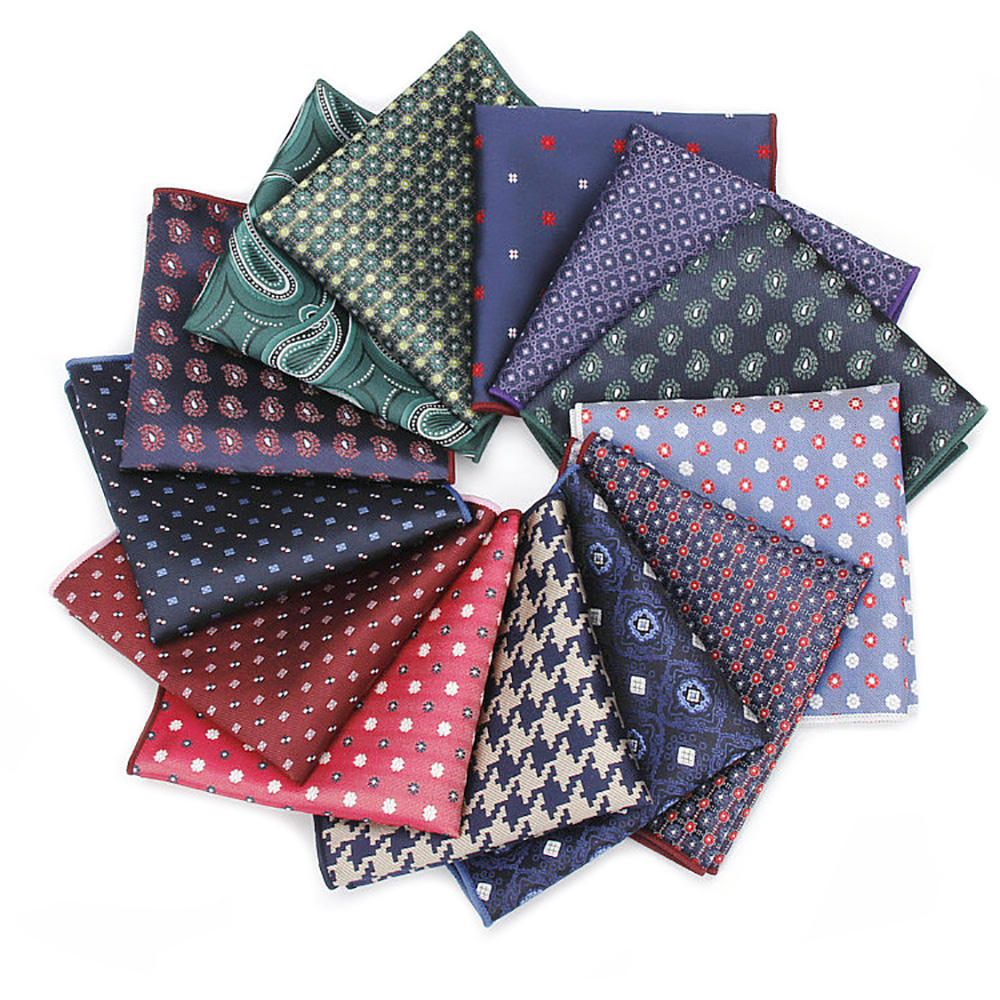 Plain Pocket Square Wedding Mens Satin Solid Handkerchief Hanky Suit Boys 23cm E - Foto 8