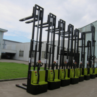ES10E ES15E ES20E Empileur de walkie électrique 1000kg 1200kg 1500kg Capacité 1600mm 6000mm Batterie au lithium logistique d'entrepôt