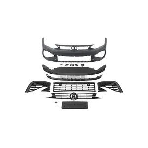 Carrosserie Auto Onderdelen Voor 15 Polo Gti Kit Voorbumper Assy Grille Mistlamp Cover 19Polo R Voorbumper Assy